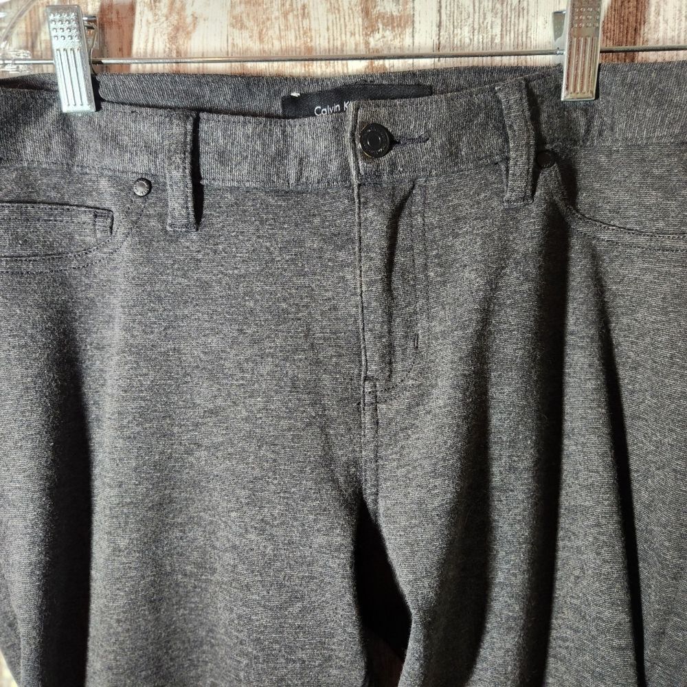 Calvin Klein Jeans Charcoal Straight Leg Pants